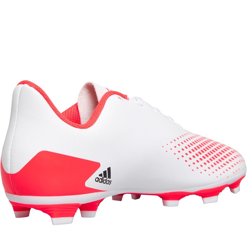 Buy adidas Junior Predator 20.4 FxG Flexible Ground Football Boots Footwear White/Core Black/Pop