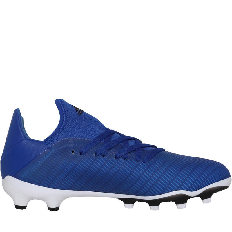 Buy adidas Junior X 19.3 MG Multi Ground Football Boots Royal Blue