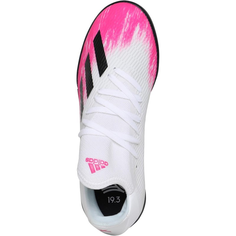 Buy adidas Junior X 19.3 TF Astro Turf Football Boots Footwear White