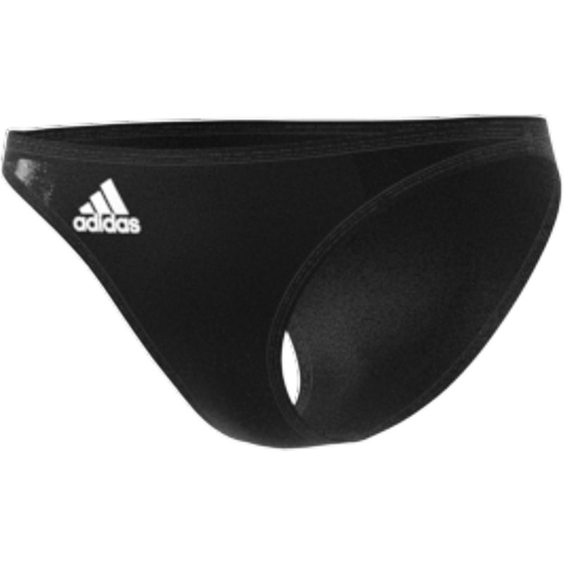 Buy adidas Womens Sporty Bikini Bottoms Black/White