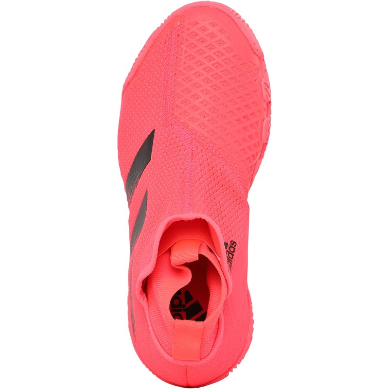 Buy adidas Womens Stycon Laceless Hard Court Tokyo Tennis Shoes Signal