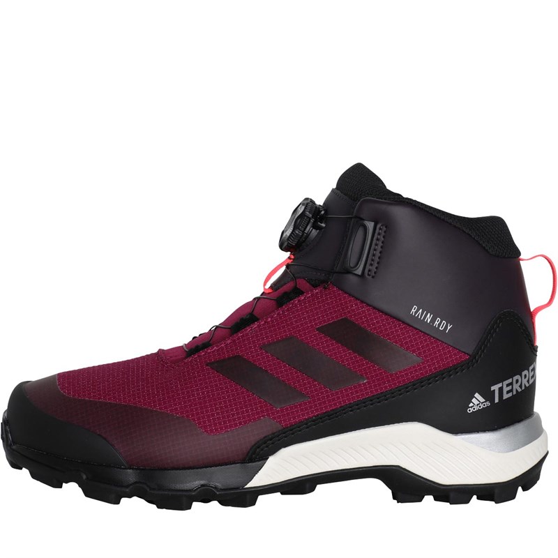 Buy adidas Junior Terrex Winter Mid Boa Hiking Boots Power Berry/Core Black/Signal Pink