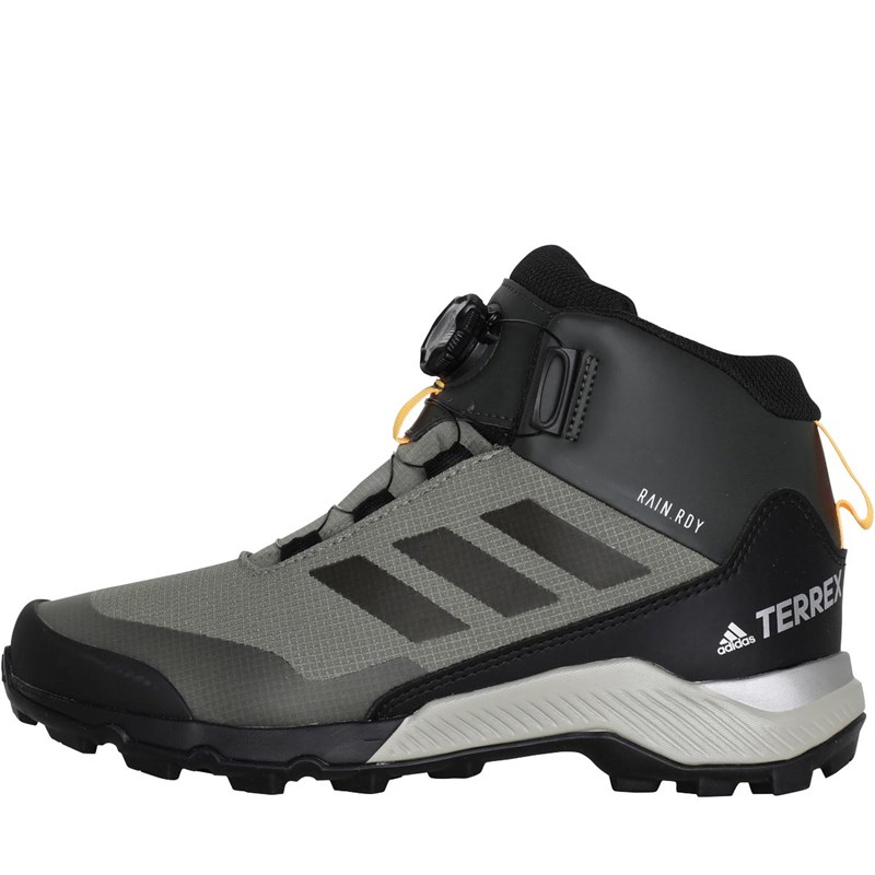 Buy adidas Junior Terrex Winter Mid Boa Hiking Boots Legend Green/Core