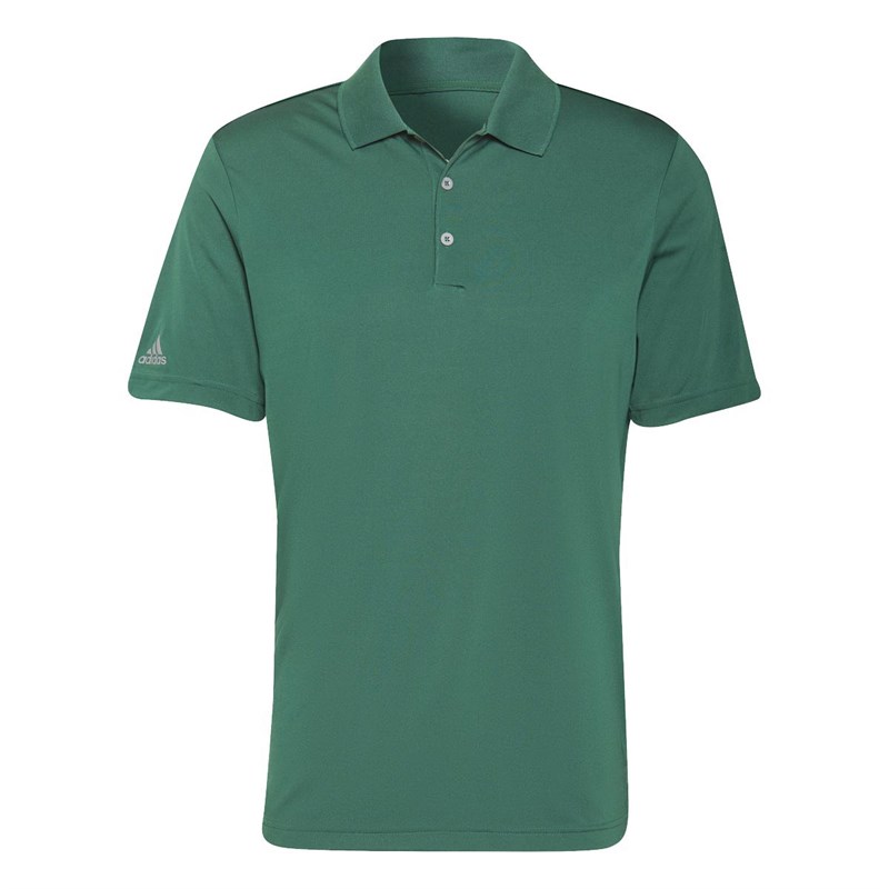 Buy adidas Mens Performance Golf Polo Shirt Core Green