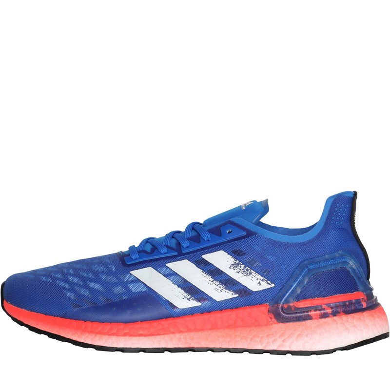 Buy adidas Mens Ultraboost PB Neutral Running Shoes Glow Blue/Core