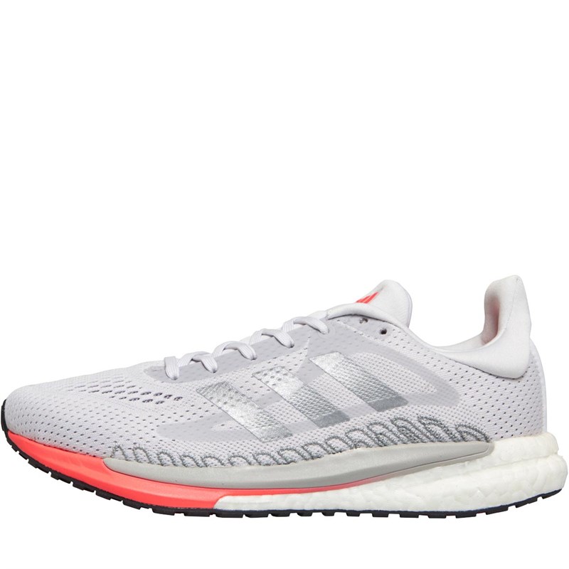 Buy adidas Womens Solar Glide 3 Boost Neutral Running Shoes Dash Grey