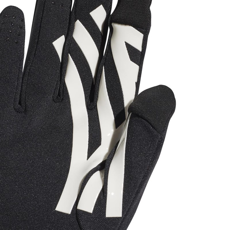 Buy adidas Mens Football Street Outfield Player Gloves Black/White