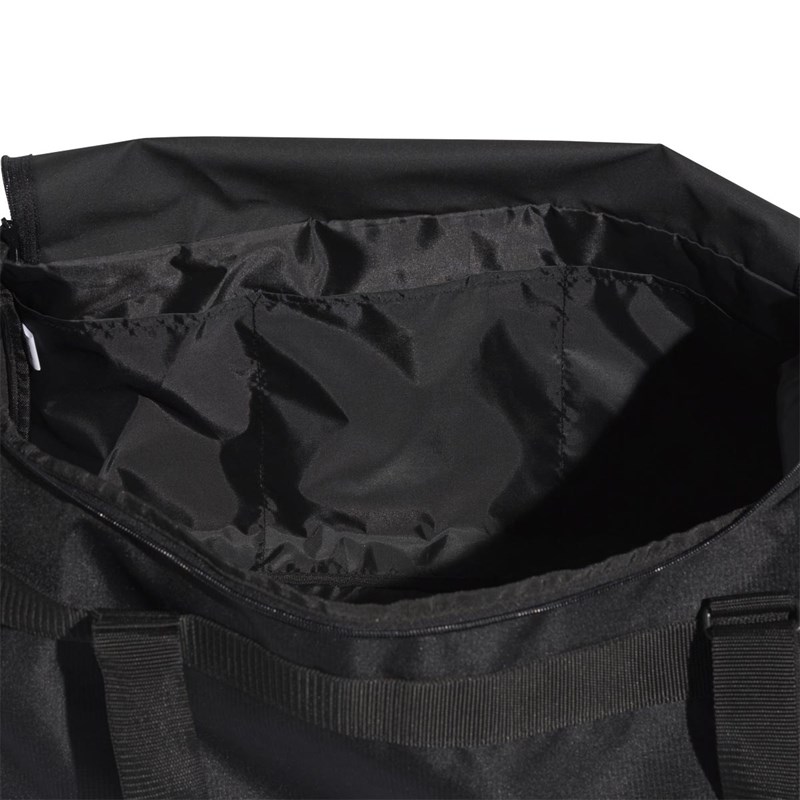Buy adidas Mens Convertible 3Stripes Large Duffel Bag Black/White/White