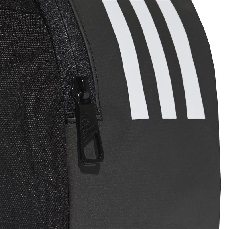 Buy adidas Mens Convertible 3Stripes Small Duffel Bag Black/White/White