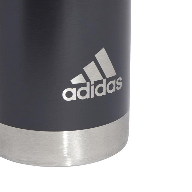 Buy adidas Mens Steel Water Bottle 750ml Carbon/Black