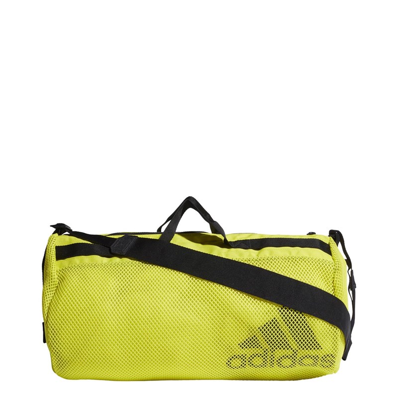 Buy adidas Womens Sports Mesh Duffel Bag Acid Yellow/Black