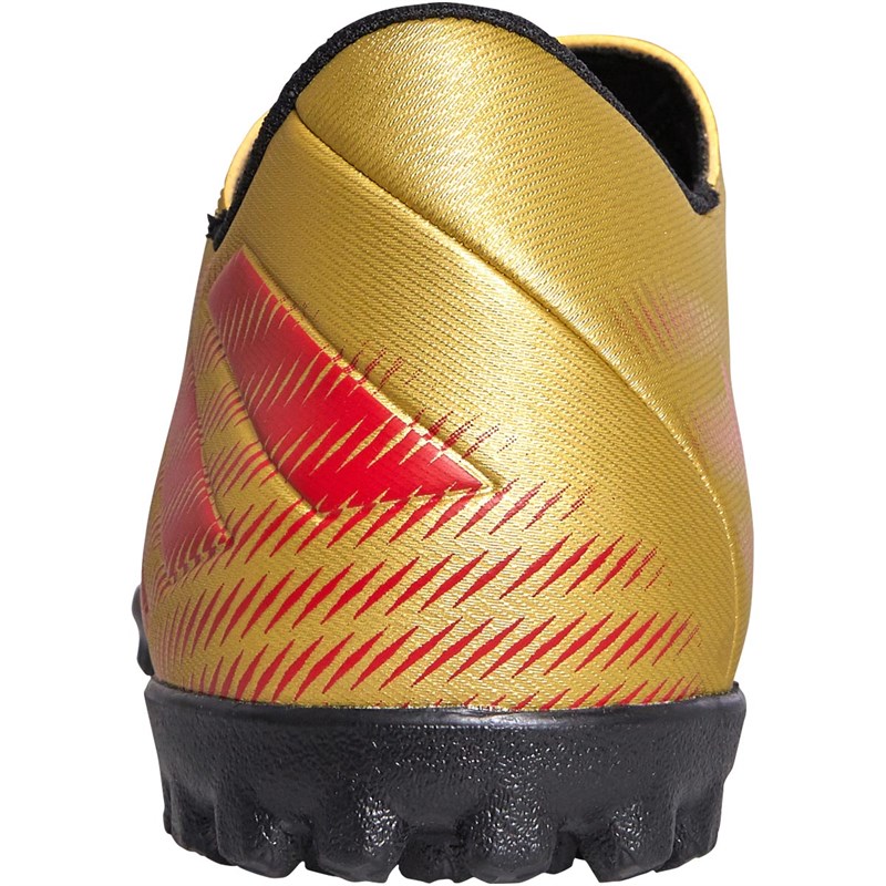 Buy adidas Mens NEMEZIZ MESSI .4 TF ASTRO Football Boots Gold Metallic