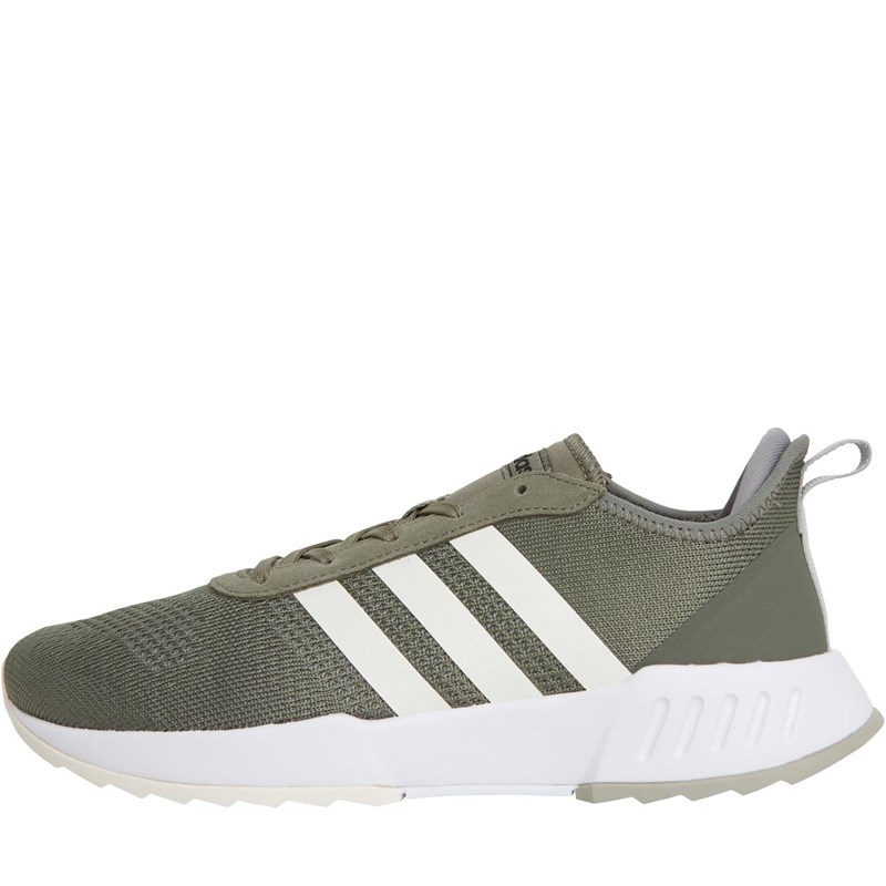 Buy adidas Mens Phosphere Running Shoes Legend Green/Core White/Dove Grey