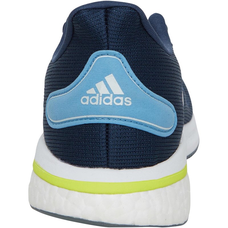 Buy adidas Mens Supernova Boost Neutral Running Shoes Crew Navy/Silver
