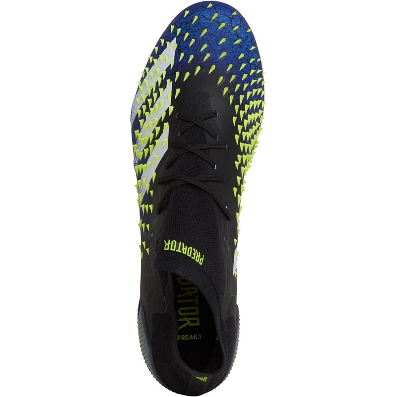 Buy adidas Mens Predator Freak.1 Low FG Firm Ground Football Boots Core Black/Footwear White