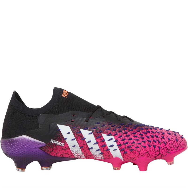 Buy adidas Mens Predator Freak.1 Low FG Firm Ground Football Boots Core Black/Footwear White