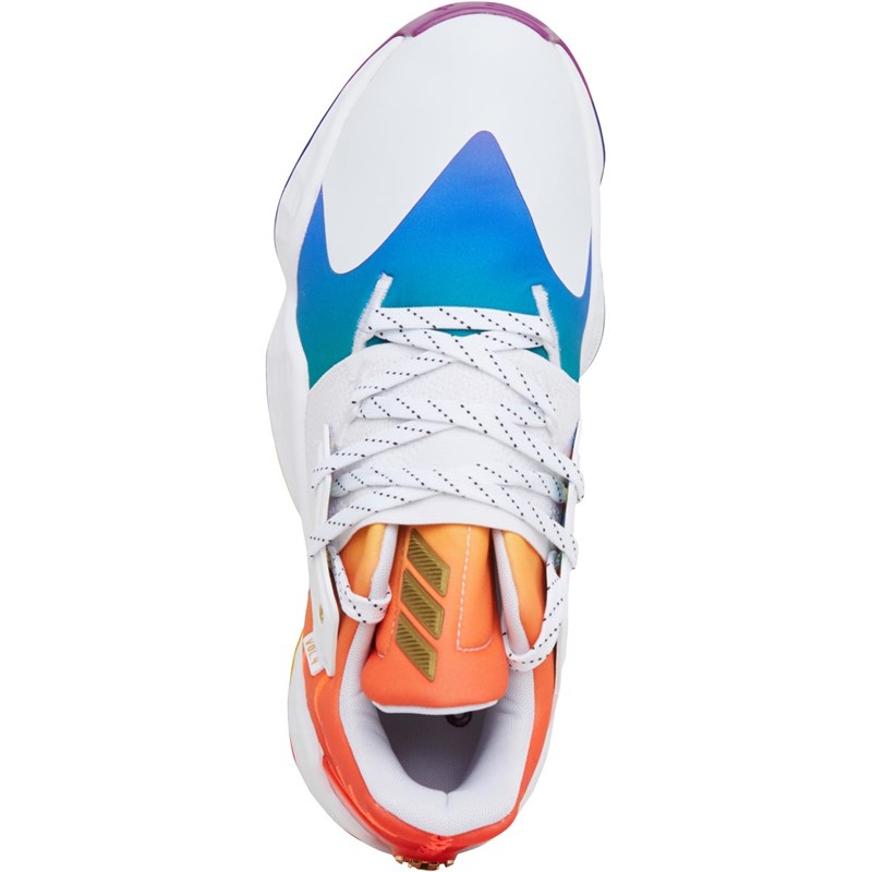 Buy adidas Mens Harden Vol. 4 Pride Basketball Shoes Footwear White