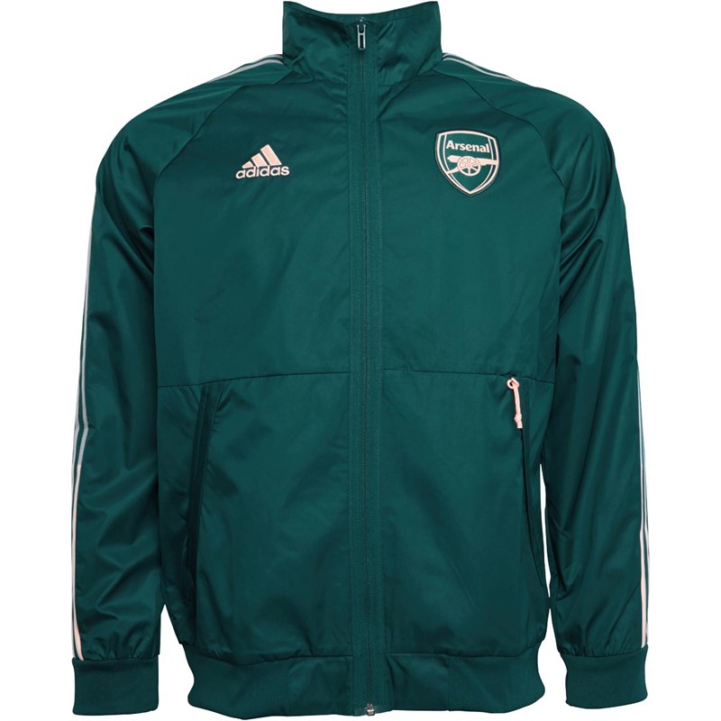 Buy adidas Mens AFC Arsenal Anthem Jacket Rich Green