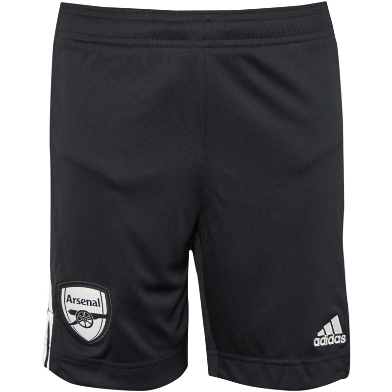 Buy adidas Junior AFC Arsenal Home Goalkeeper Shorts Black/Cloud White