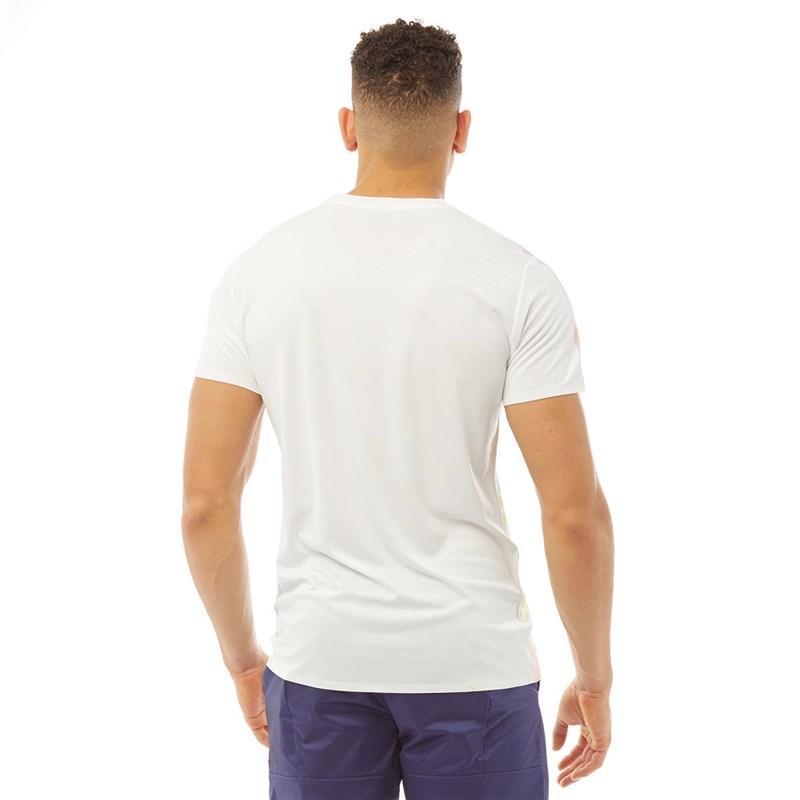 Buy adidas Mens 25/7 Santa Monica Running Top Light Flare Red