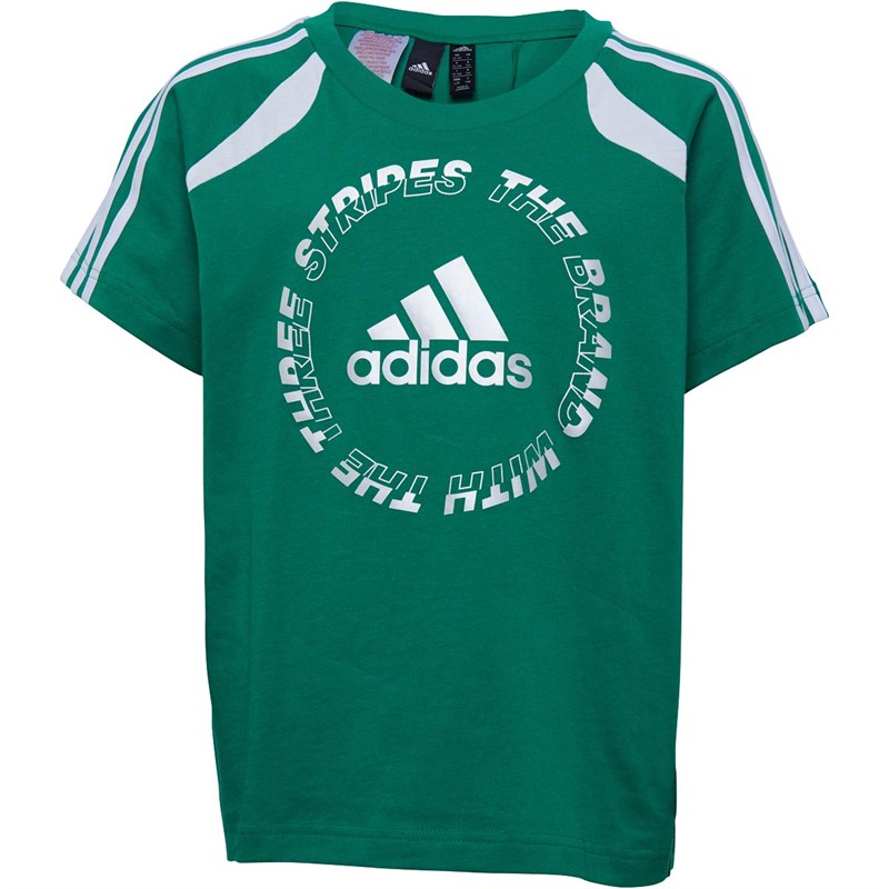 adidas Junior Bold Tshirts Groen