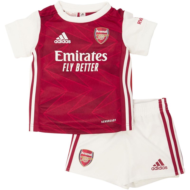 Buy adidas Infant AFC Arsenal Home Baby Kit Active Maroon/White
