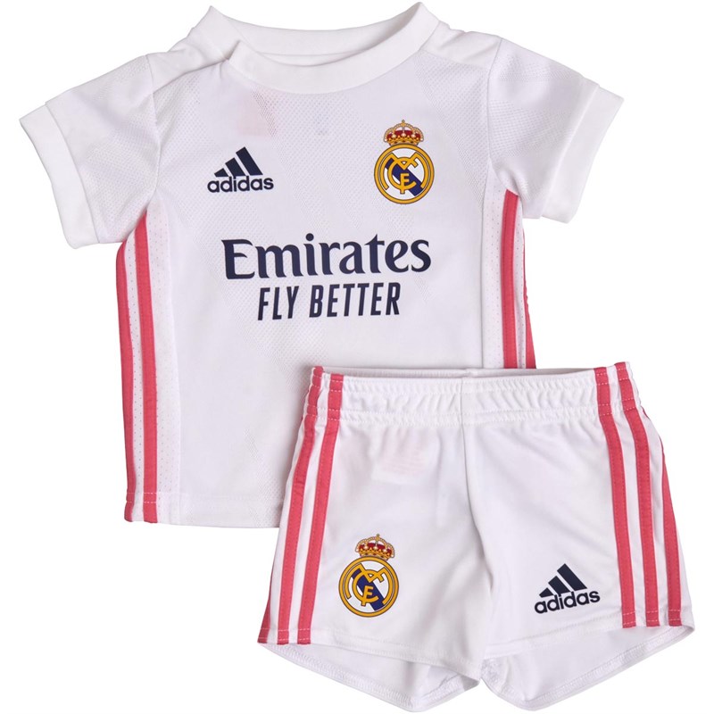 Buy adidas Infant RMCF Real Madrid Home Baby Kit White