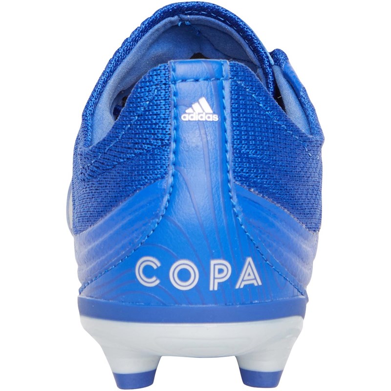 Buy adidas Kids Copa 20.1 Firm Ground Football Boots Royal Blue/Silver