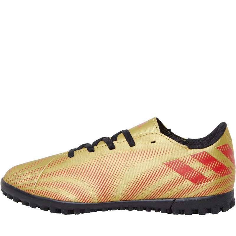 Buy adidas Kids Nemeziz Messi.4 TF Astro Indoor Football Boots Gold