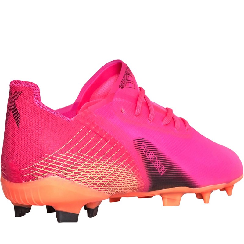 Buy adidas Junior X GHOSTED.1 FG FIRM GROUND Football Boots Shock Pink