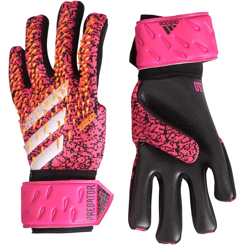 Buy adidas Predator League Goalkeeper Gloves Black/Shock Pink/Core