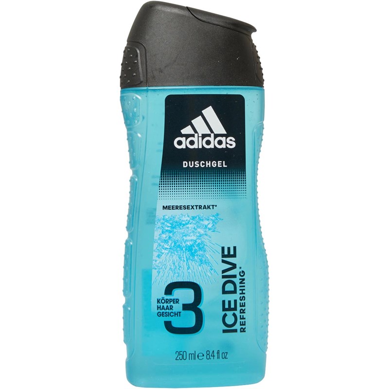 Buy adidas Mens Ice Dive Feel The Chill Set Two Piece (250ml Shower Gel