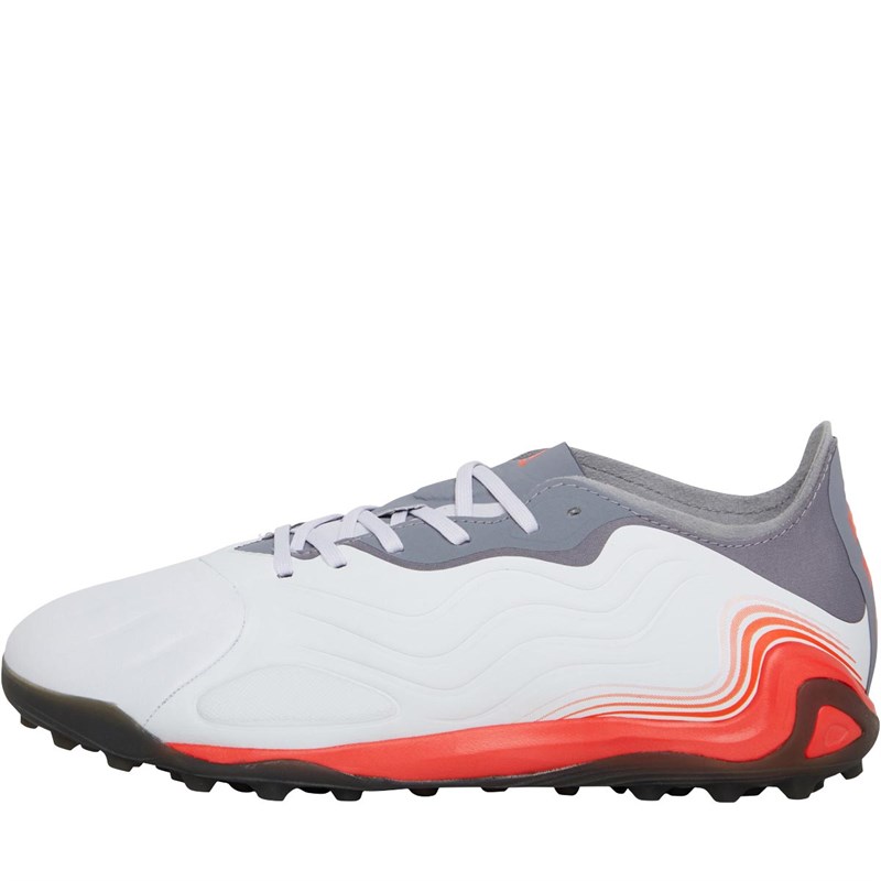 Buy adidas Mens Copa Sense.1 TF Astro Football Boots Footwear White/Solar Red/Iron Metallic