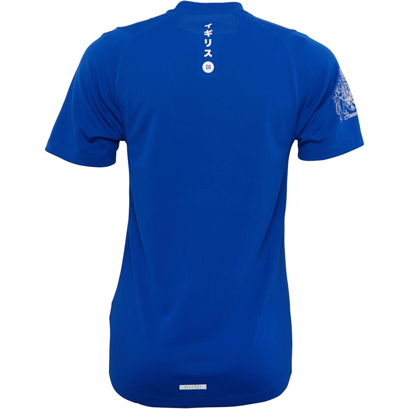 Buy adidas Mens Team GB Training Tshirt Royal Blue