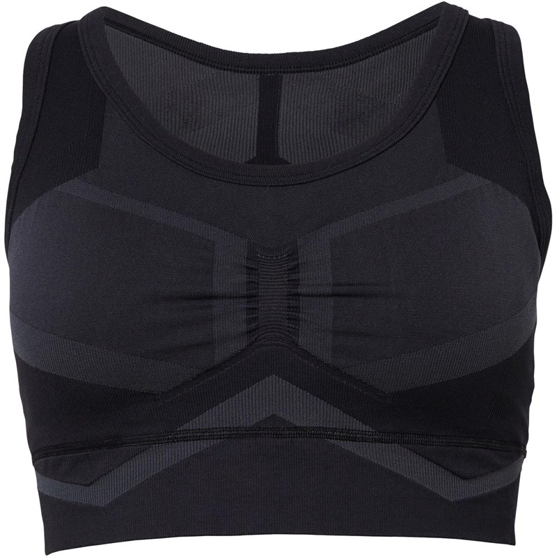 Buy adidas Womens Studio Twotone Sports Bra (Plus Size) Black/Dark