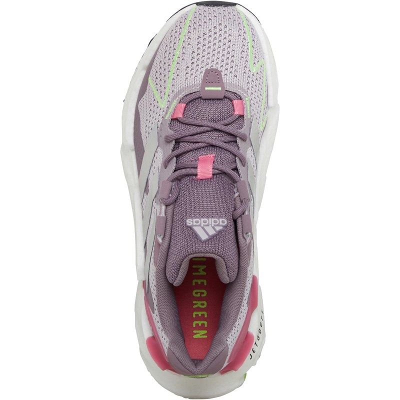 Buy adidas Womens X9000l4 Trainers Ice Purple/Silver Metallic/Rose Tone