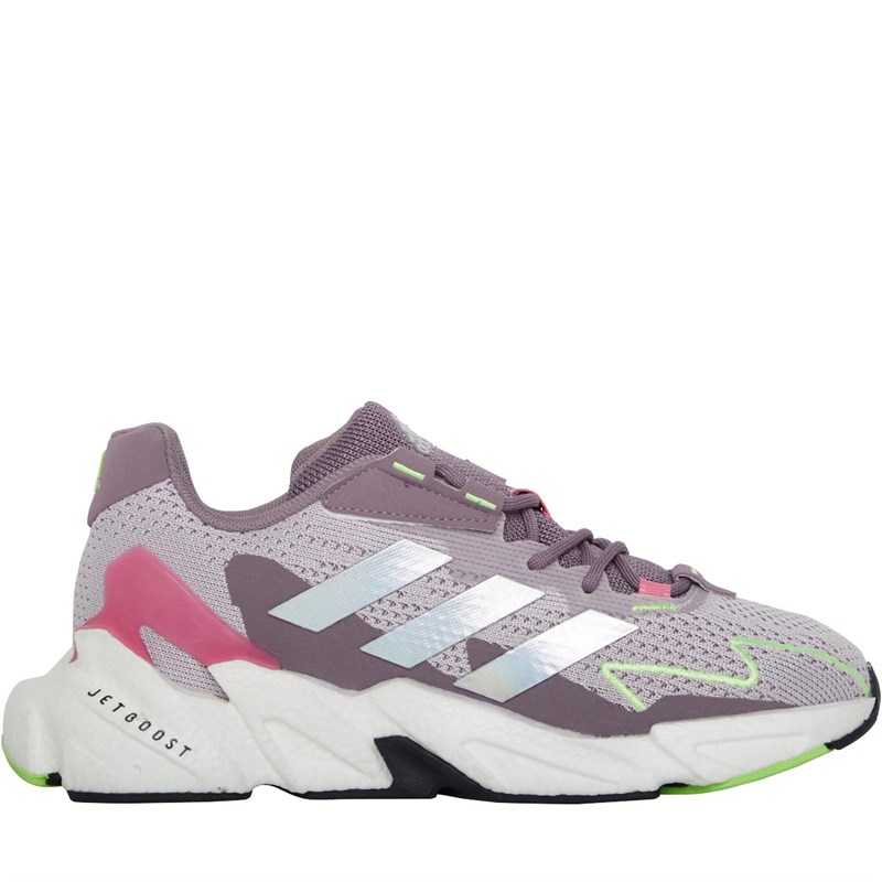 Buy adidas Womens X9000l4 Trainers Ice Purple/Silver Metallic/Rose Tone