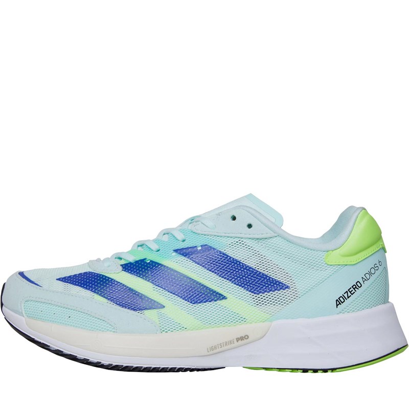Buy adidas Womens Adizero Adios 6 Neutral Running Shoes Halo Mint/Sonic