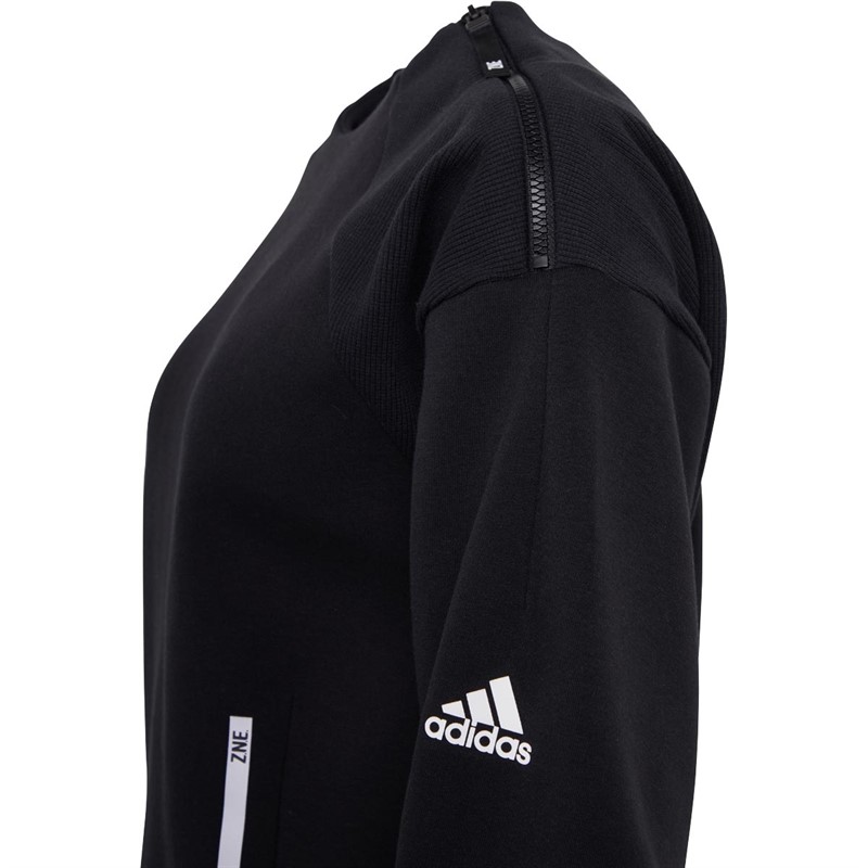 Buy adidas Womens Adidas Z.N.E. Sportswear Sweatshirt Black