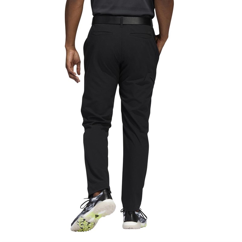 Buy adidas Mens Statement Warp Knit Golf Trousers Black