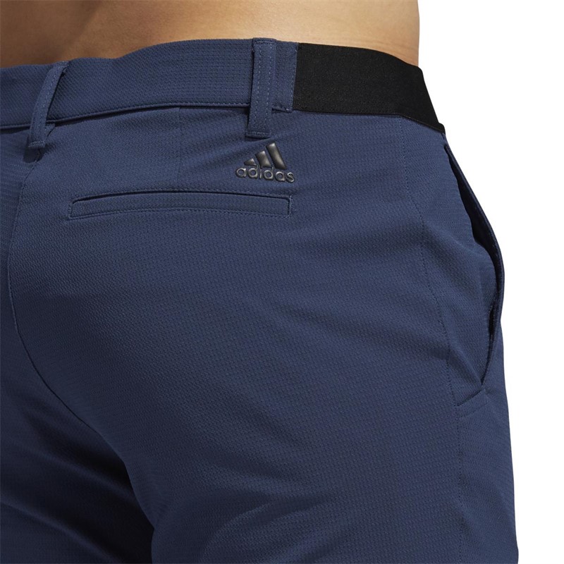 Buy adidas Mens Pin Roll Golf Trousers Crew Navy