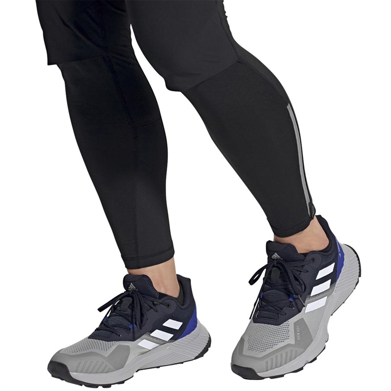 Buy adidas Mens Terrex Soulstride Rain.Rdy Trail Running Shoes Grey Two