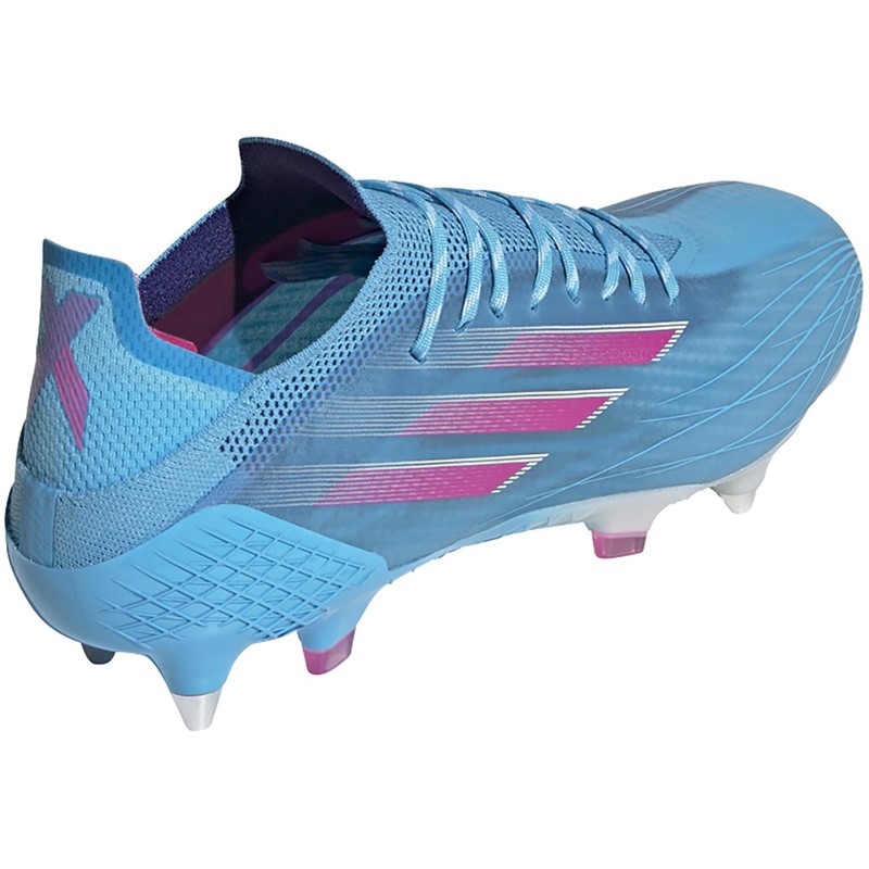 Buy adidas Mens X Speedflow.1 SG Soft Ground Football Boots Sky Rush