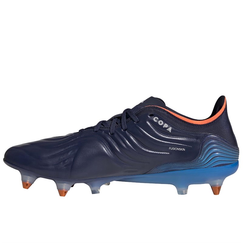 Buy adidas Mens Copa Sense.1 SG Soft Ground Football Boots Team Navy/Footwear White/Blue Rush