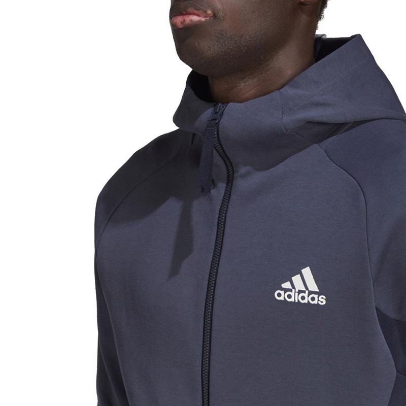 Buy adidas Mens Designed For Gameday FullZip Jacket Shadow Navy