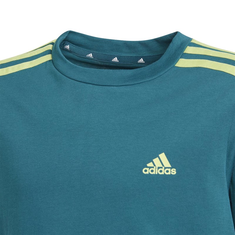adidas Kinder Essentials 3Stripes TShirts Blau