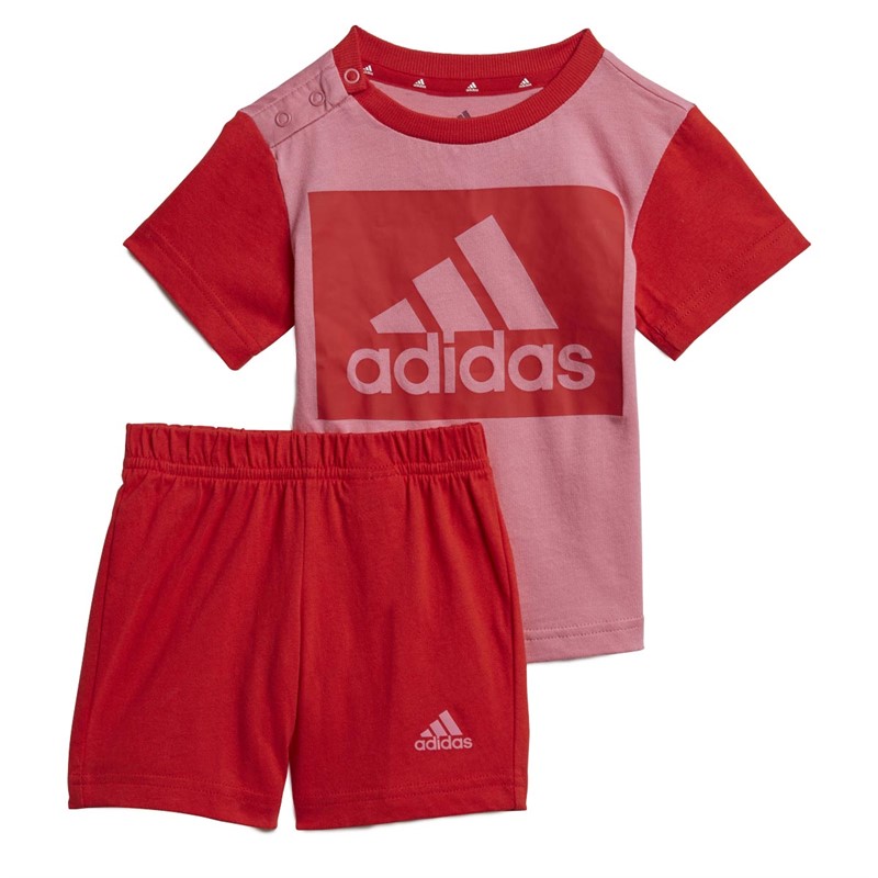 adidas Kinder Infant Essentials Sets Rot
