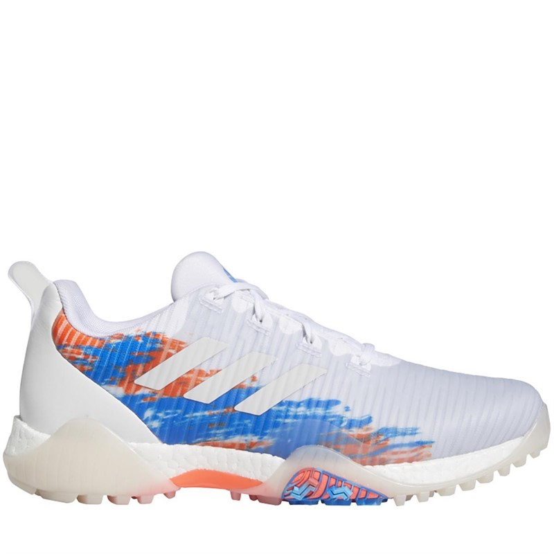 Buy adidas Mens Codechaos Boost Waterproof Golf Shoes Footwear White