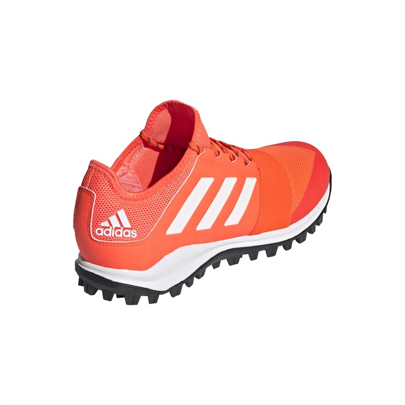 Buy adidas Mens Divox 1.9s Field Hockey Shoes Solar Red/Footwear White
