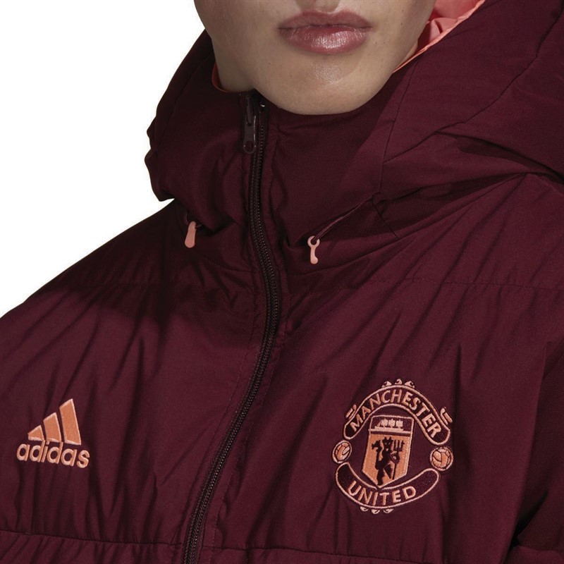 Buy adidas Mens MUFC Manchester United Reversible Down Travel Jacket